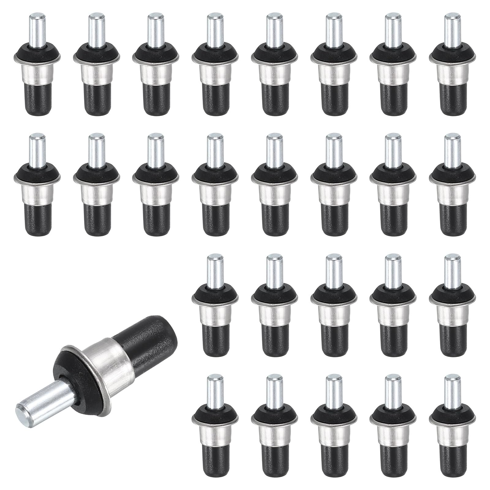 Réparer une lame de volet mobile cassée avec la goupille à ressort noire de 2,5 x 1,1 cm