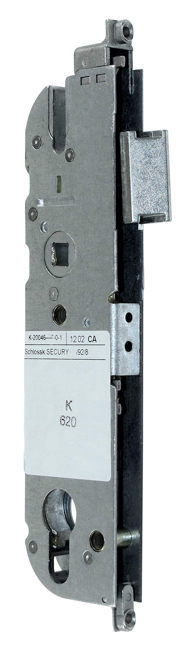 GU Secury Reparatur Schlosskasten Hauptschloss 6-30844-AP-0-1 oder auch K-20046-AF-0-1, Dornmaß: 25mm (22,5mm) / Entfernung: 92mm, incl. SN-TEC® Montagematerial & SN-TEC® Montageanleitung