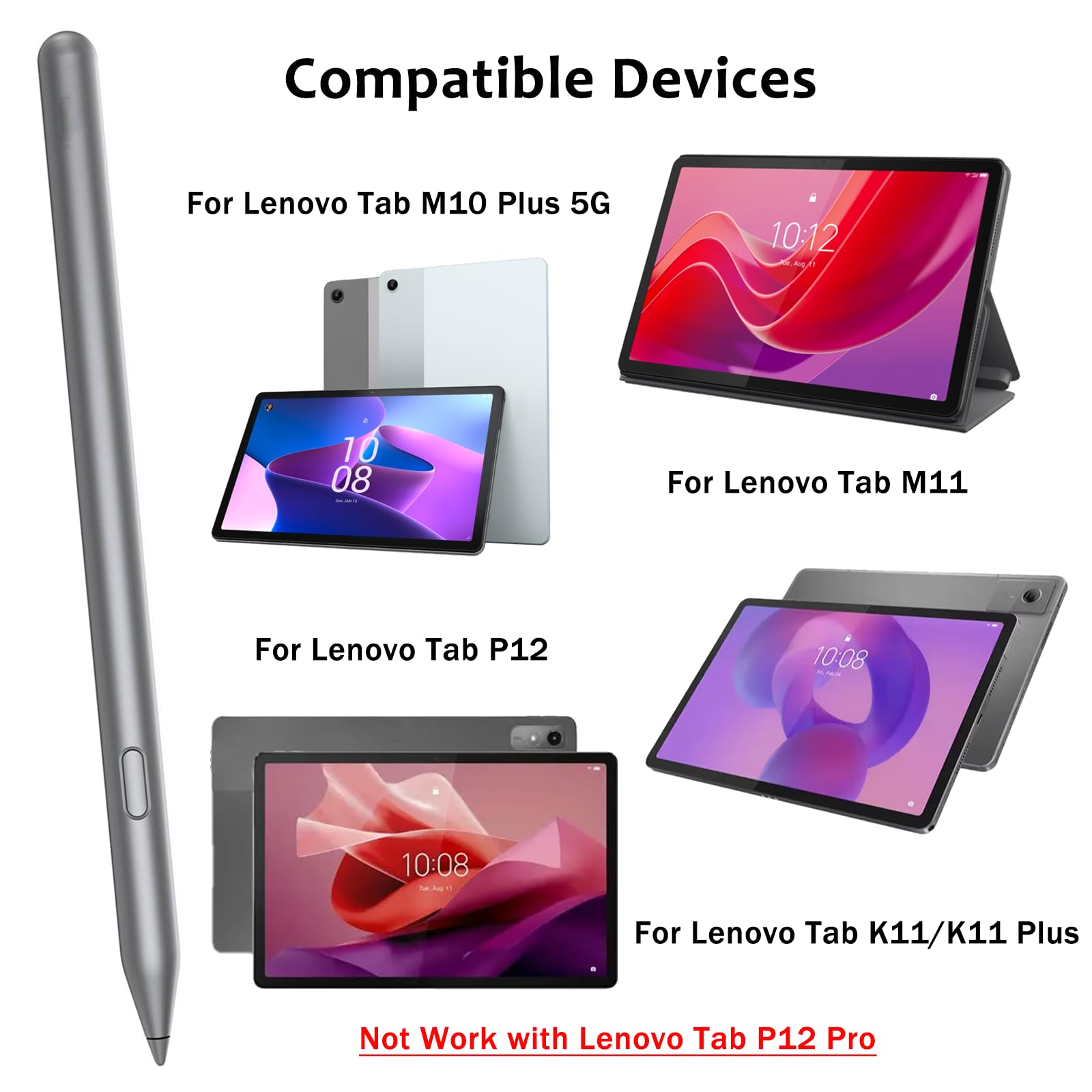 Amazon.co.jp: Lenovo Tab Pen Pro用タブペンプラス Lenovo Idea Tab