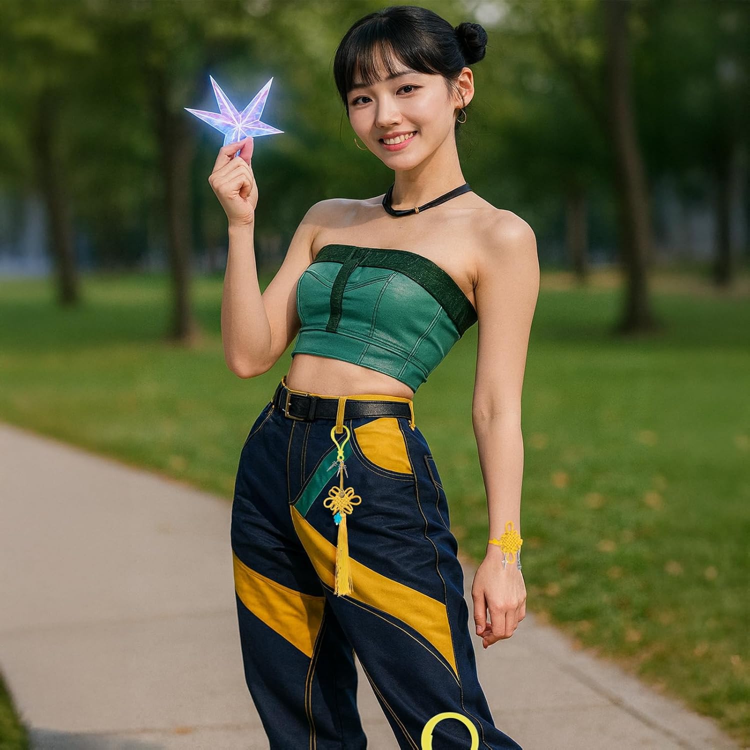 12PCS KPDH Merch Tassel Chinese Knot Keychain,Kpop Costume Party Favors Accessories Bracelet - Image 6