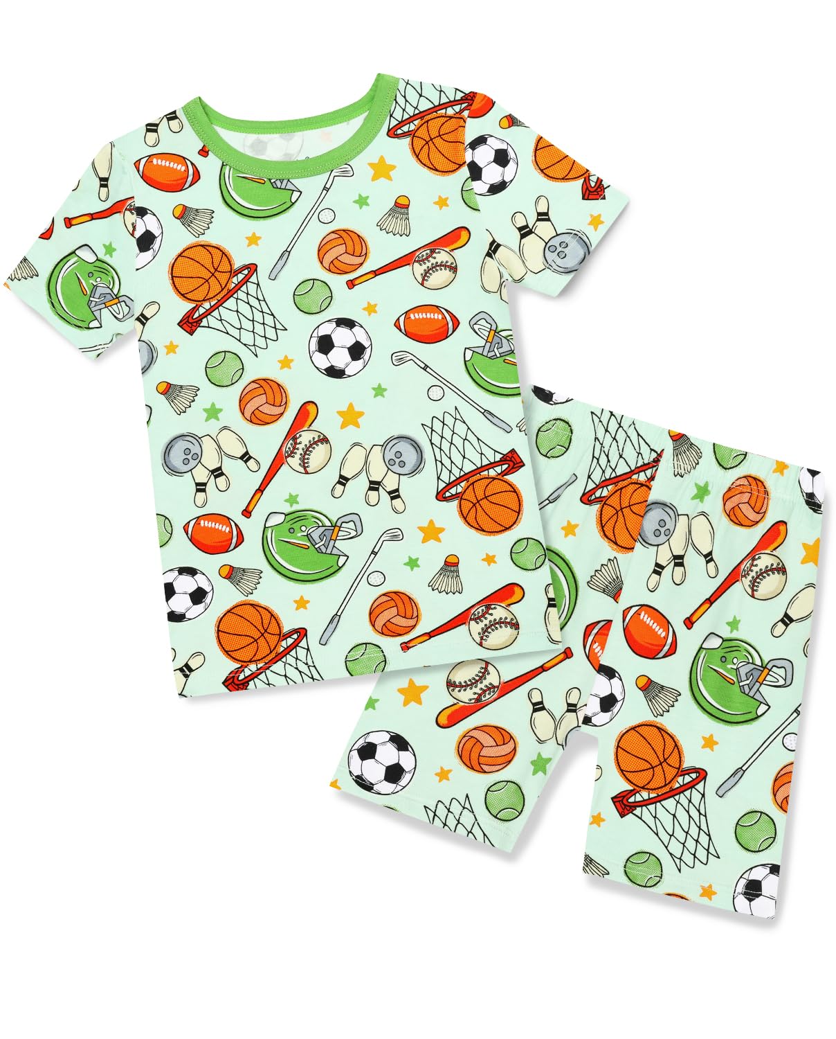 babee Reshinee Bamboo Viscose Toddler Boys Pajamas Set