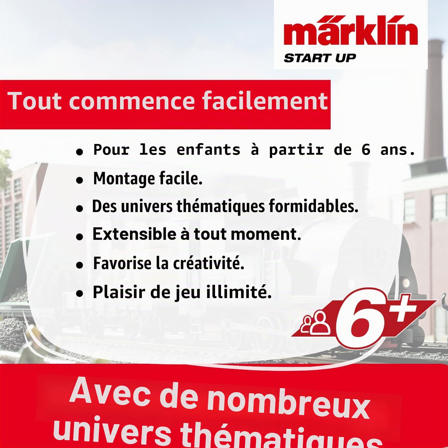 Märklin Start up 24904 Kit complémentaire de voie C C4, Modélisme Ferroviaire Piste H0