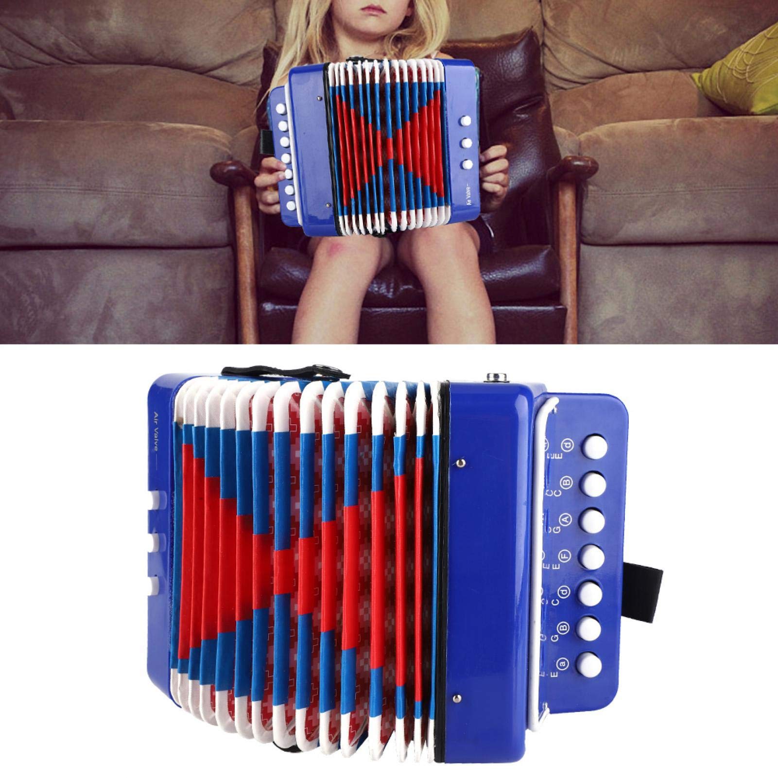 Amazon | キッズアコーディオン玩具、チャイルドボタンアコーディオン