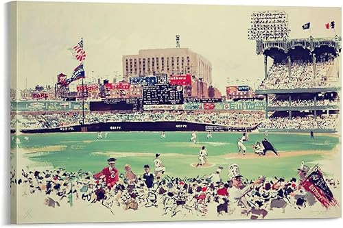 Póster de pintura abstracta del estadio de los Yankees de Nueva York, pinturas artísticas de pared, lienzo, decoración de pared, decoración del