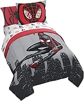 Vista 10 de Jay Franco Minecraft Daytime - Juego de ropa de cama completa de 7 piezas - Incluye edredón y juego de sábanas - La ropa de cama presenta a Alex