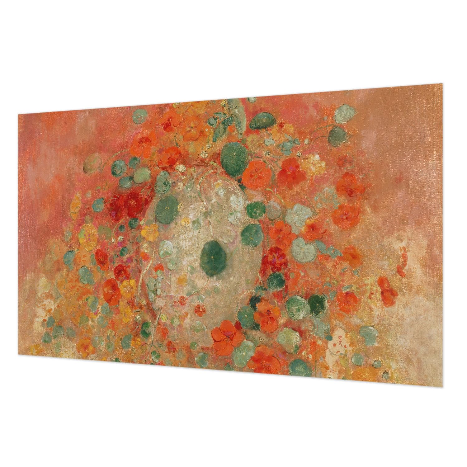 Tapisserie intissée de haute qualité au motif de fleurs abstraites