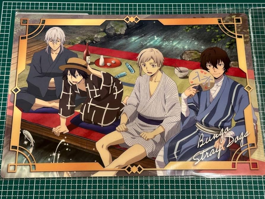 文豪ストレイドックス　ブランケット　江戸川乱歩　中島敦　非売品　特典　❸　文スト 文豪ストレイドックス ブランケット 江戸川乱歩 中島敦 非売品