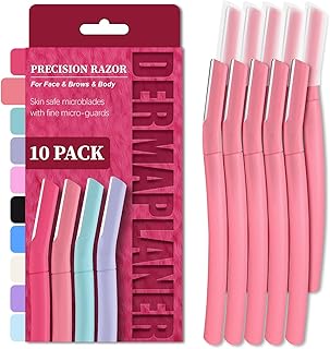 Maquinilla de afeitar facial para mujer, maqu...