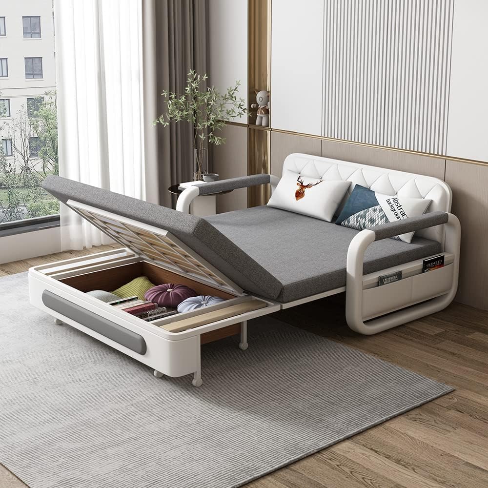 Sofa Bed futon -Pull Out Sleeper couches for Living Room-Suitable for Small Space, RV Sofa Bed, Lounge