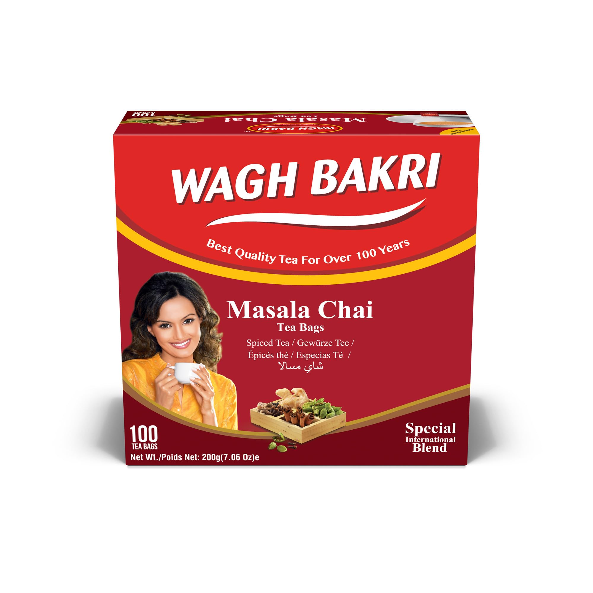 Wagh Bakri Masala Chai 100'S