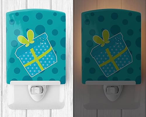 Miniatura 2 de Caroline's Treasures BB9095CNL - Luz nocturna de cerámica compacta para regalo de cumpleaños, certificado UL, ideal para dormitorio, baño,