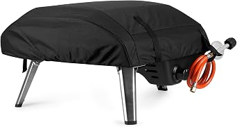 Onlyfire Pizza Oven Cover for Ooni Koda 16 Pizza Oven, Outdoor Pizza Oven Protective Carry Cover Accessories, Heavy Duty Waterproof Weather Resistant Dust-Proof Oven Cover, Black