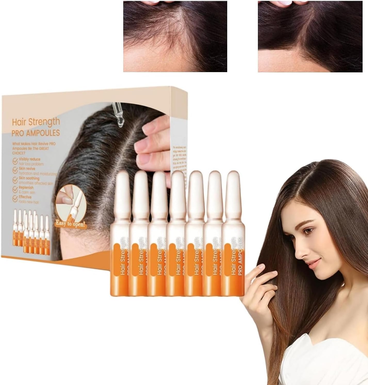 Liascy FINAS Hair Regrowth Ampoules,Liascy FINAS Ampullen für das