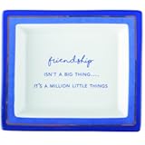 Two&apos;s Company "Friendship Isn&apos;t A Big Thing It&apos;s A Million Little&period;&period;&period;" Desk Tray