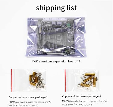 Yahboom ROS Expansion Board for Raspberry Pi, Jetson Nano & Industrial Computers with STM32F103C8T6 Core, 9-axis IMU Sensor, Micro-ATX Motherboard