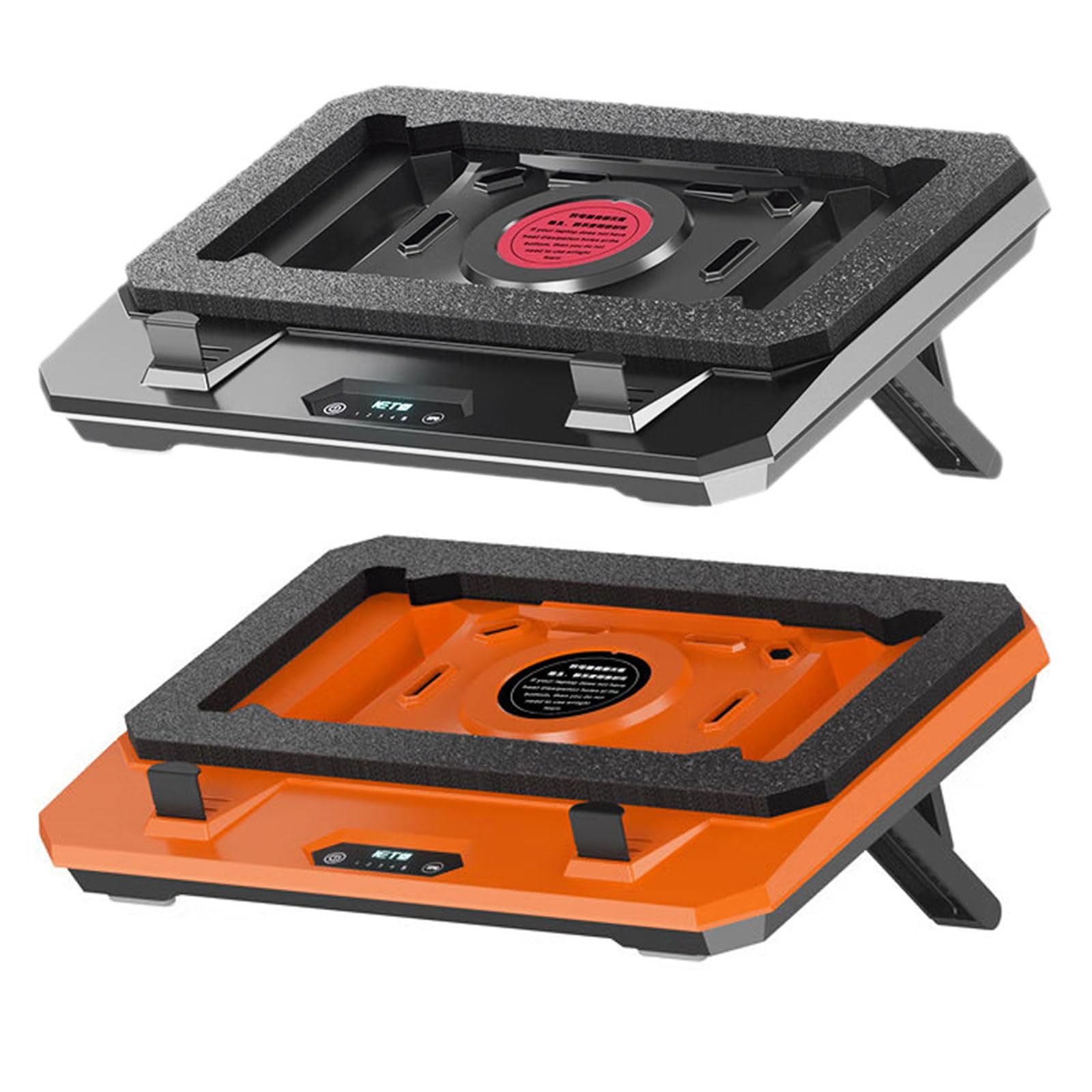 Supporto raffreddamento per laptop premium in alluminio con tecnologia raffreddamento potenziata e supporto per notebook da gioco che migliora la porta USB 3.0