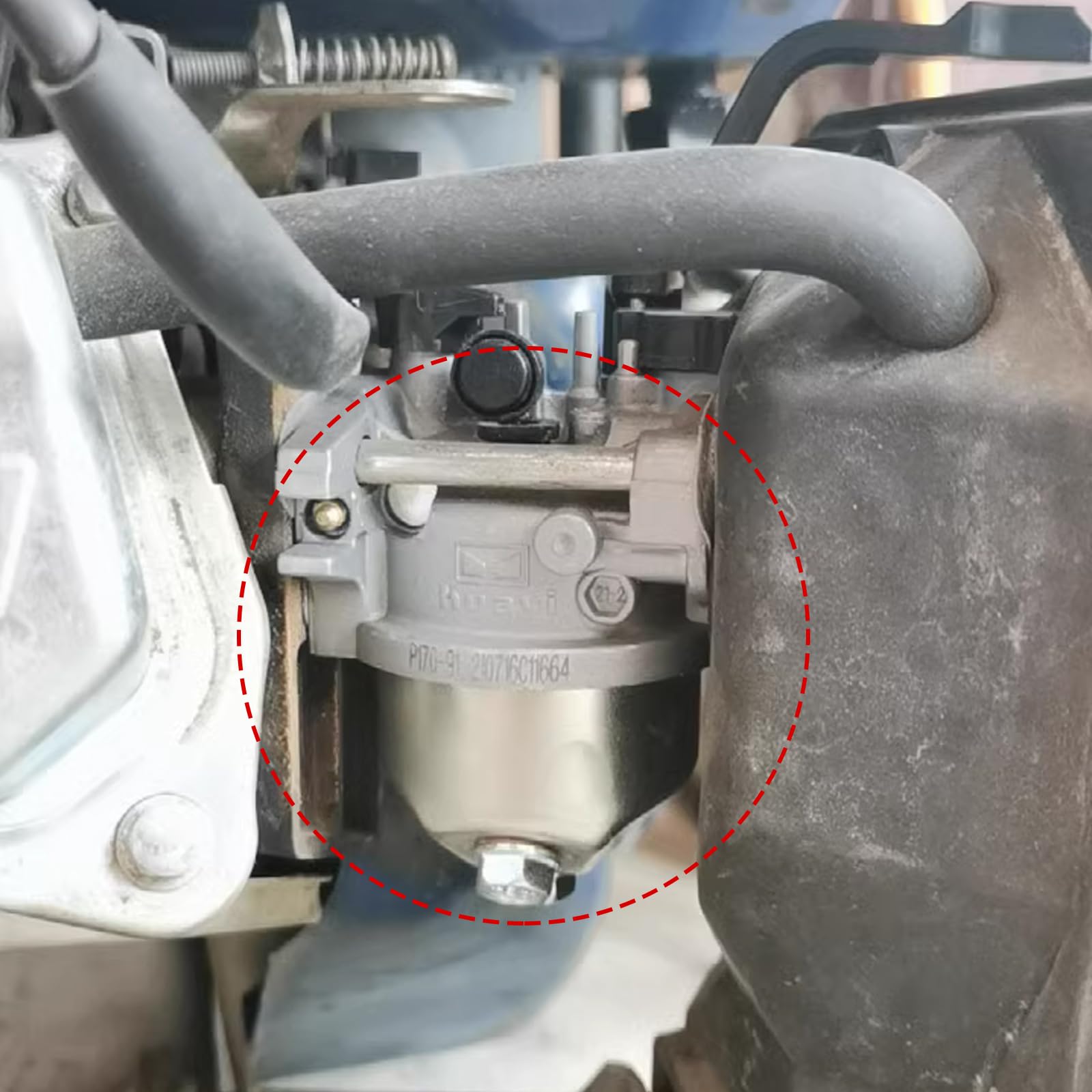JOJOCY 699831 Gaźnik do silników kosiarki do trawy Briggs & Stratton 283702 283707 284702 284707 28D702 28D707 Zamienia 694941 499158