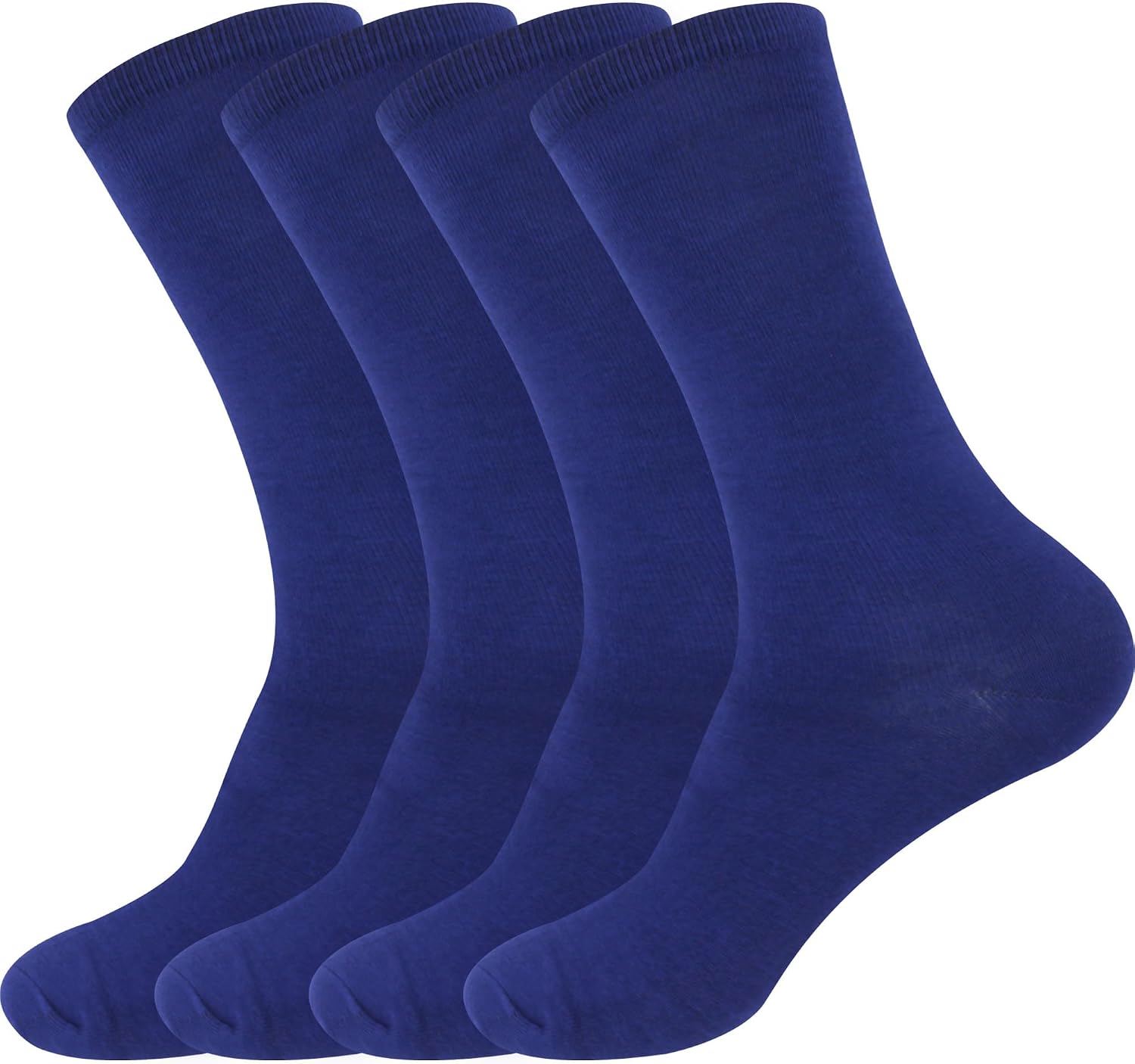 BambooMN Men's Rayon from Bamboo Fiber Moisture Wicking Classic Casual Dress Socks