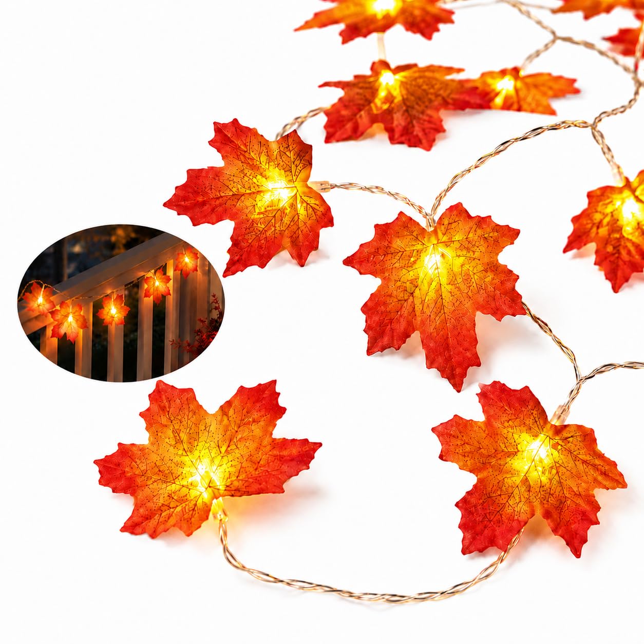 Autumn Lights, Autumn Decorations Home, Fall Decorations Halloween Garland
