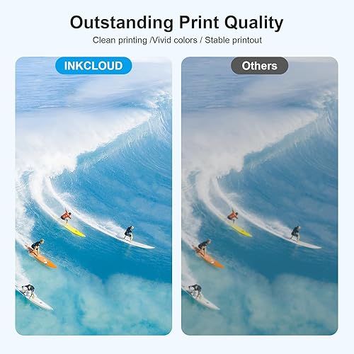 Vista 5 de INKCLOUD Repuesto de tinta remanufacturada para impresora HP 65 65XL color negro para impresora 5055 5052 5058 3755 2655 2600 2620 2622 2624 2652