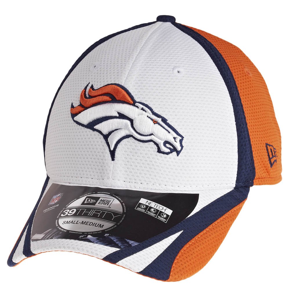 New Era Denver Broncos 39THIRTY 2014 Official Training Flex Fit Hat - White