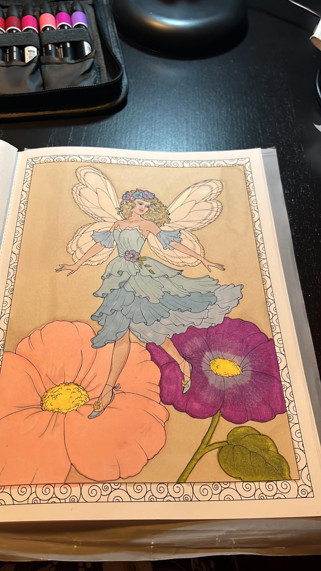 Creative Haven Enchanted Fairies Coloring Book : Lanza, Barbara: Amazon ...