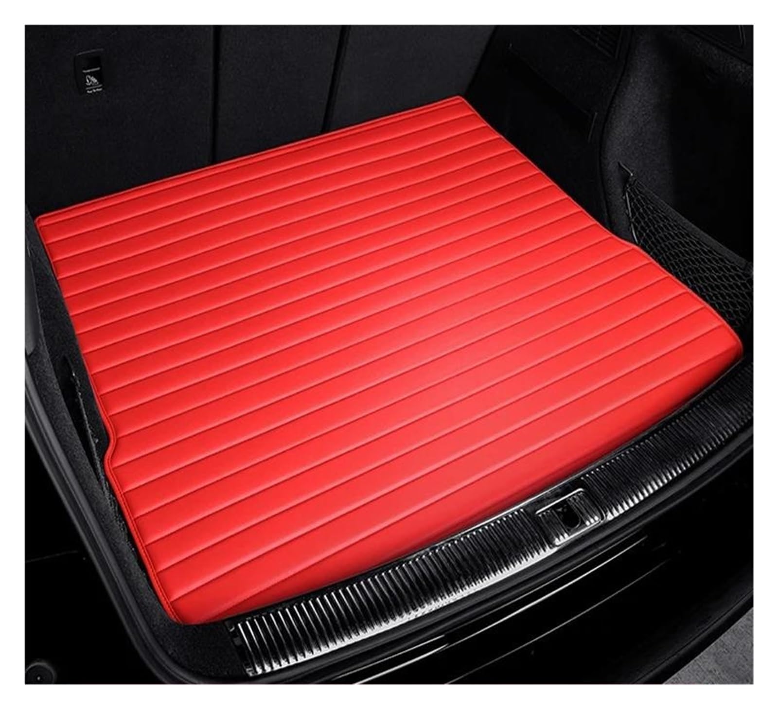 Tapis de coffre Mercedes E C207 imperméable et protecteur rouge - 2