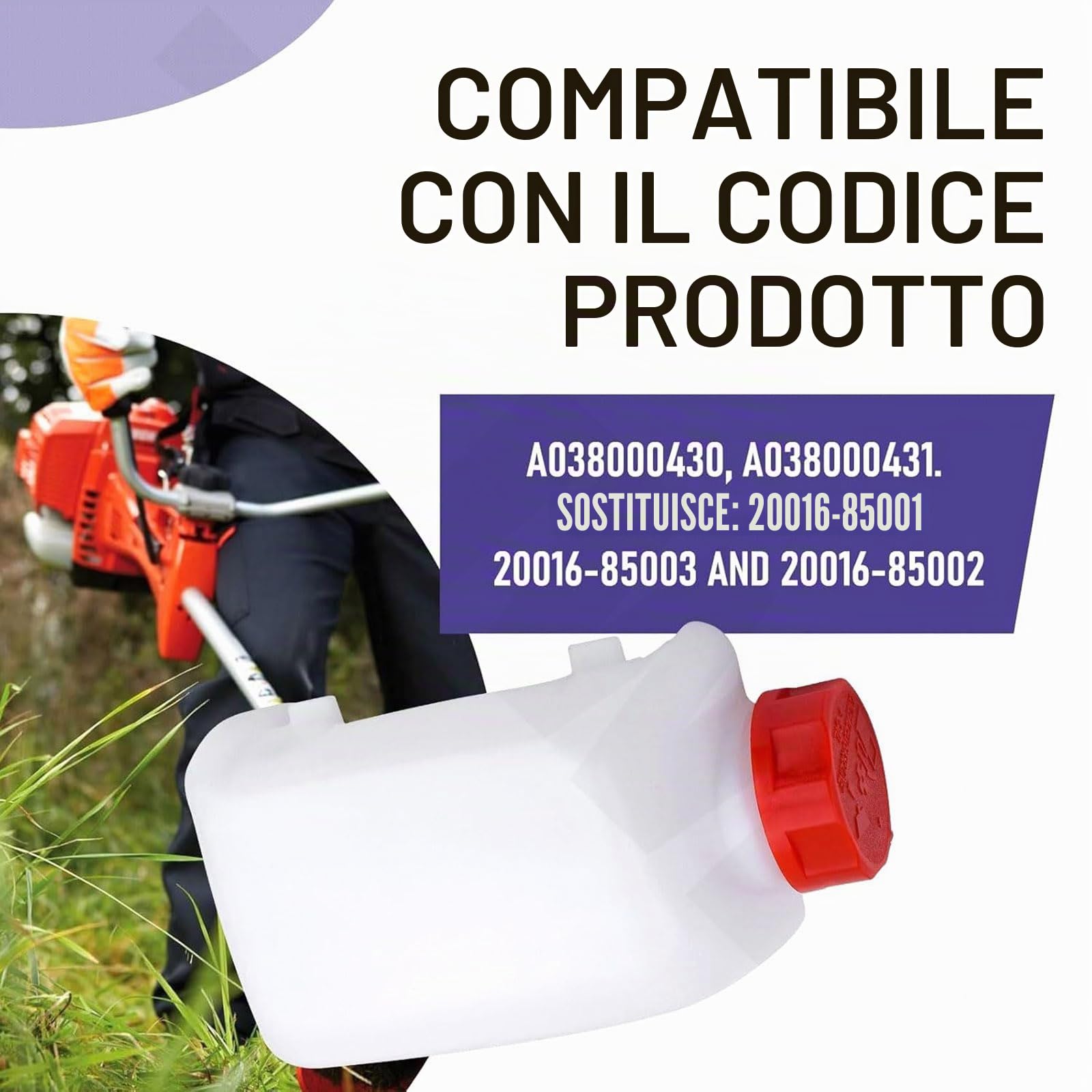 Kit serbatoio carburante per tagliaerba per tosaerba Shindaiwa AH230 P230 T230 String Trimmer