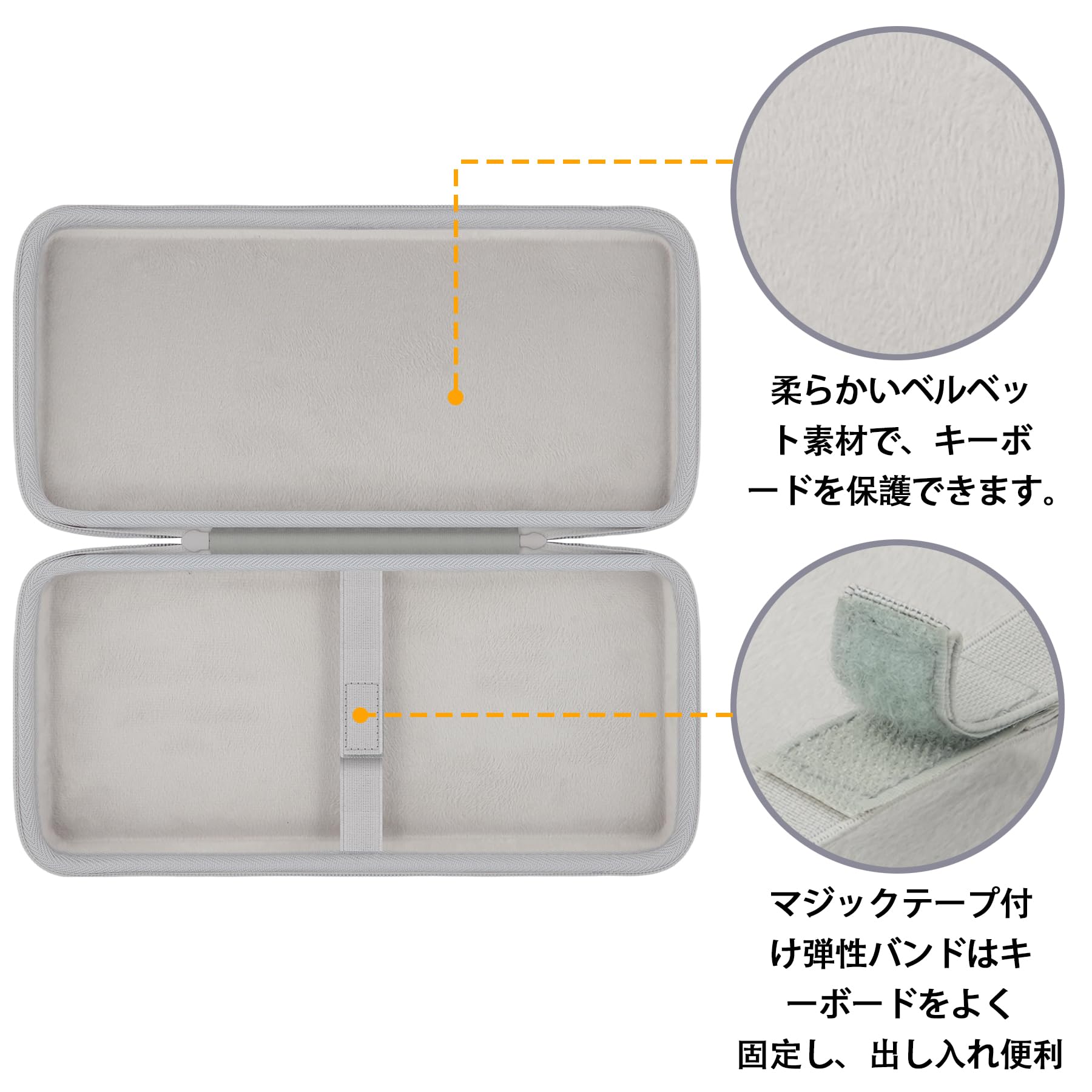 Amazon.co.jp: 【収納ケース】REALFORCE RC1 キーボード 70% C1HJ23