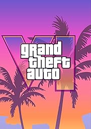 Frenchiart GTA 6 GTA VI v2 Metallic Poster - Grand Theft Auto - 30 x 42 cm - With Wall Magnet