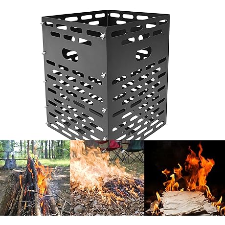 Ultra Thickened Trash Burning Barrel, 25 Inch Backyard Garden Incinerator for Efficient Waste Disposal