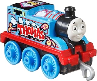 Thomas & Friends Trackmaster Push Along Small Metal Engine, Graffiti Thomas