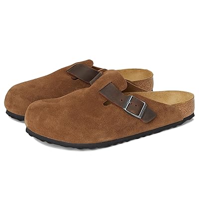 Birkenstock Boston Suede/Oiled Leather Men