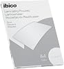Ibico Basics Laminating Pouches A4, 150 Micron 2x75, Water Resistant, Rounded Corners, Crystal Clear Gloss Finish, Pack of 100 - Premium Quality & Long Lasting Document Protection, 627308