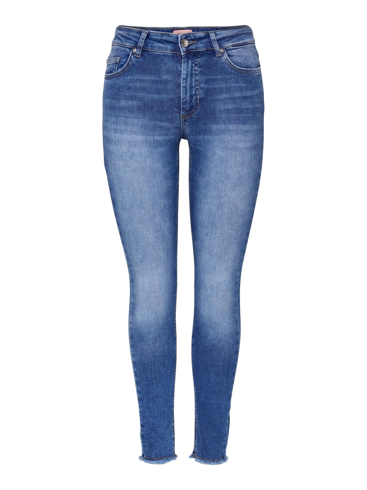 Only High Waist Skinny Jeans Women's Faded Stone Xl / L30