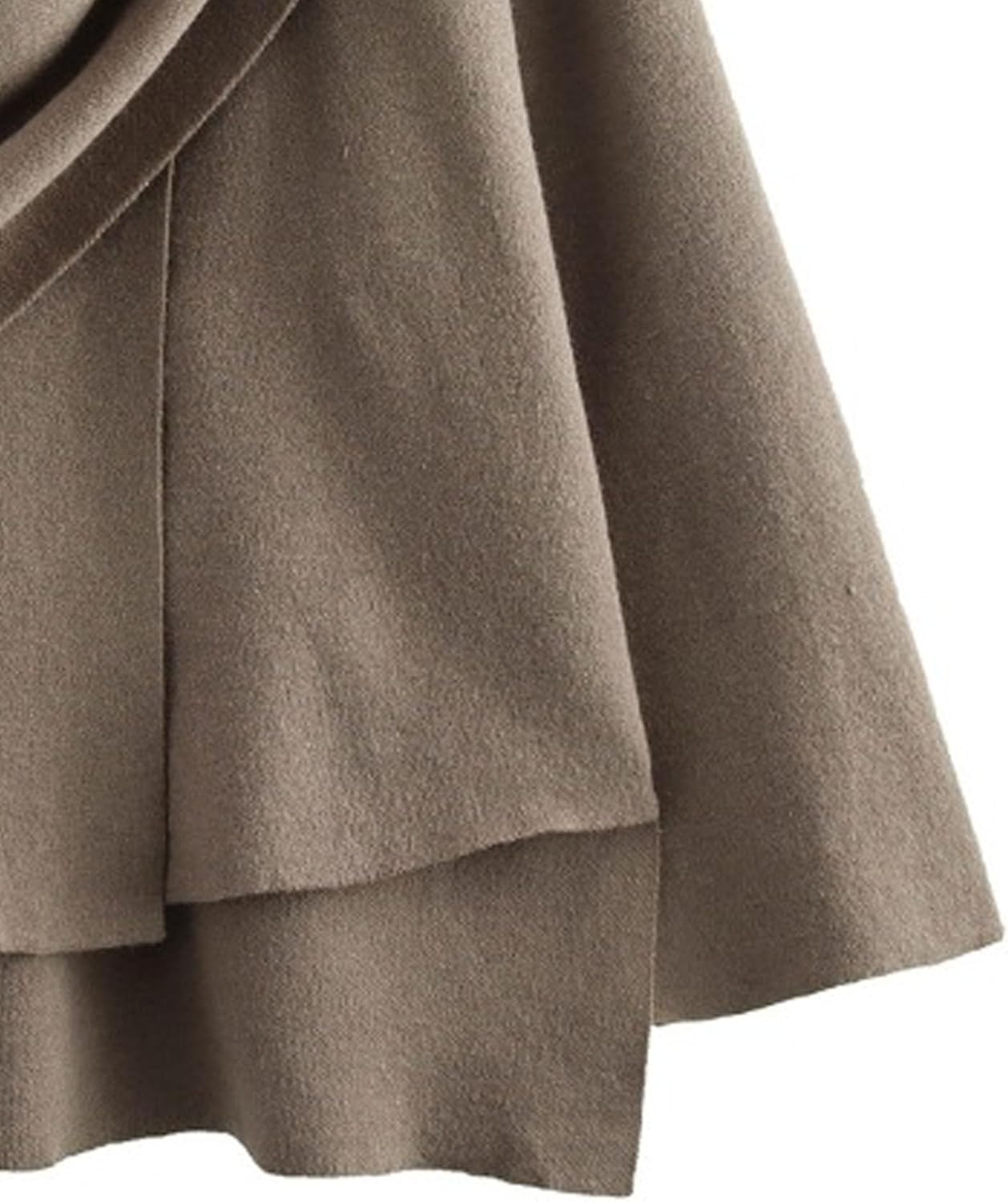 SEMATOMALA Women's Oversized Scarf Sweater Jacket Shawl Wraps Top Long Sleeve Button Winter Knit Peacoat Outwear - Image 5