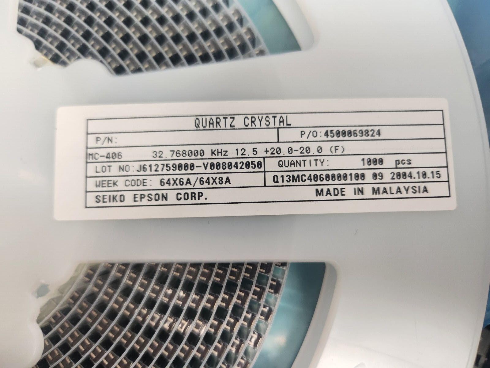 (1 PC) 32.768000 KHZ 12.5+20.0-20.0 Compatible with EPSON