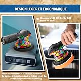 BATOCA S3 Upgrade Polisseuse Compacte Sans Fil,Excentrique Polisseur - 7
