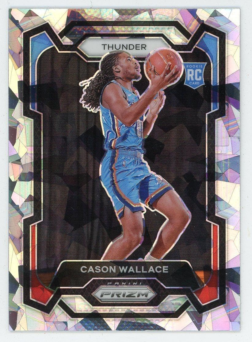 Cason Wallace 2023-24 Panini Prizm Rookie Card #139 - Basketball Slabbed Rookie Cards