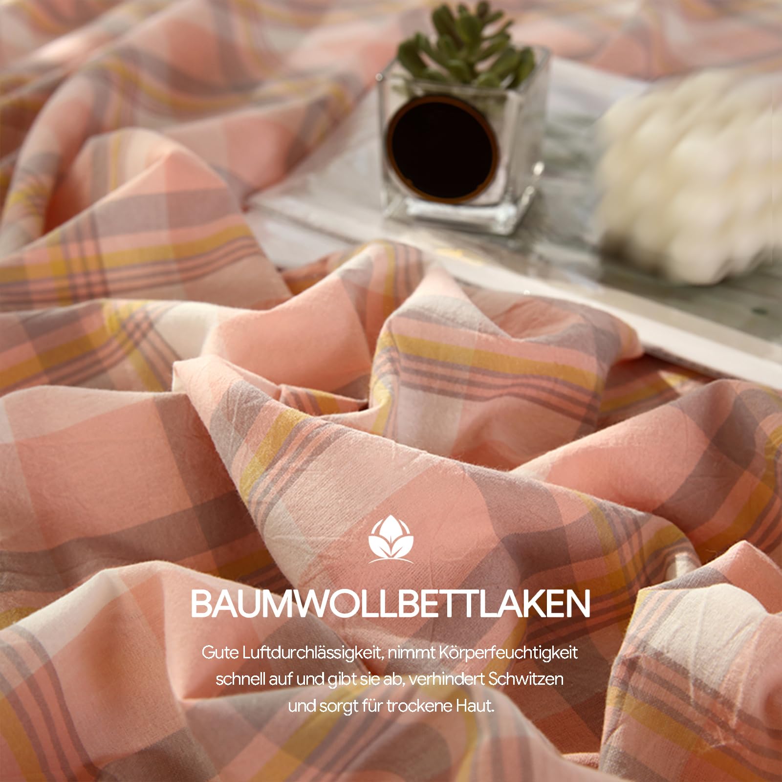 Bettlaken 250x270cm Grau | Baumwolle,Einfarbig,Extra großes Bettlaken,mit 2 x Baumwolle Kissenbezug von 50 x 75 cm,Ganzjahres,Weich & atmungsaktiv