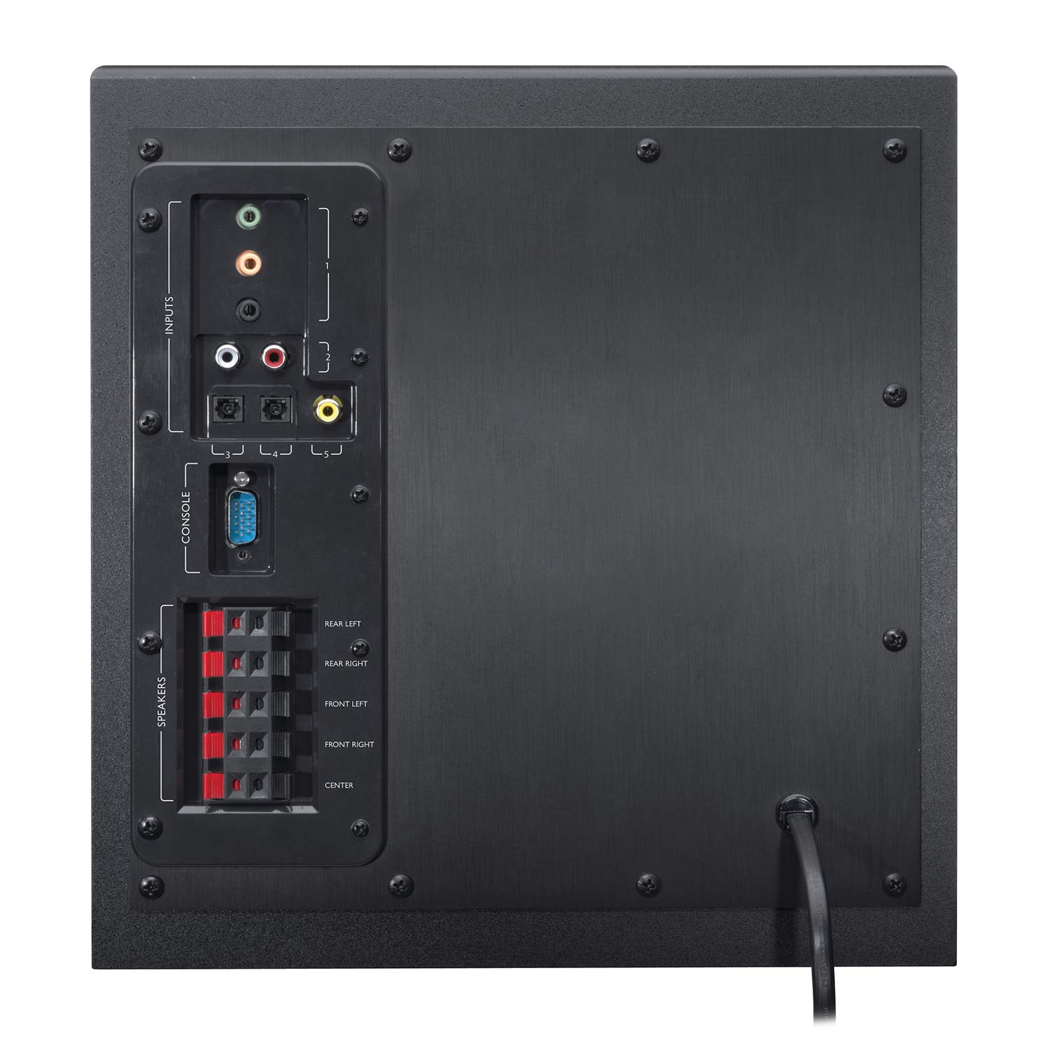Logitech Z906 5.1 Sistema de Altavoces Sonido Envolvente THX, Certificado Dolby and DTS, 1000 W de Pico, Multi-Dispositivos, Entradas Audio Múltiples, Enchufe UK, PC, PS4, Xbox, TV - Negro