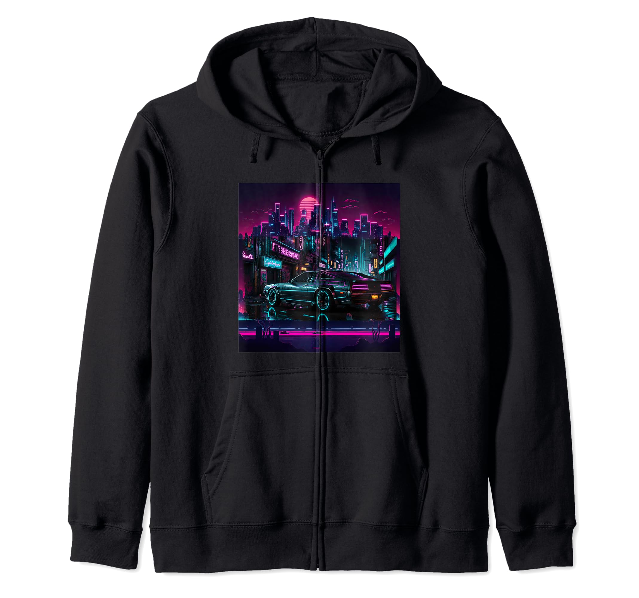 Chaotic Awesome Retrowave - Hoodie