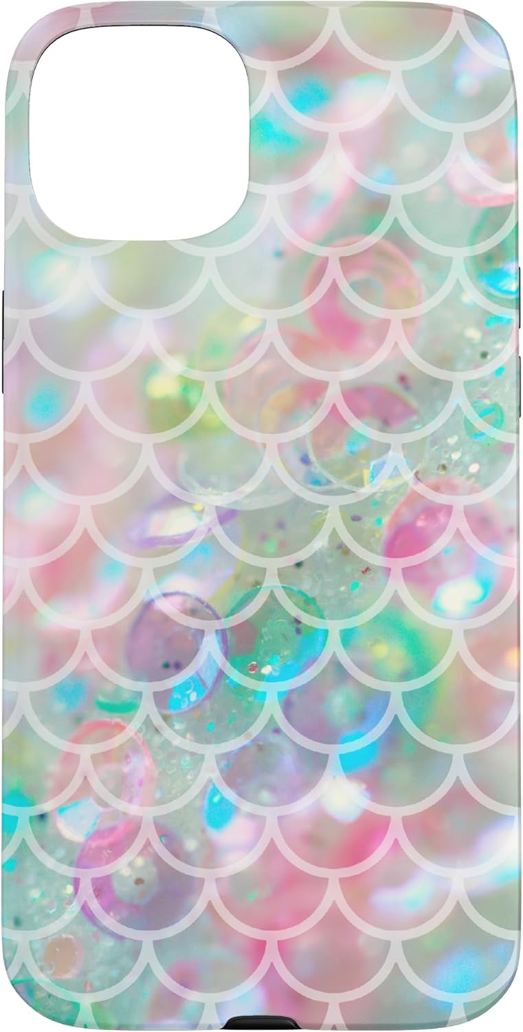 iPhone 11 Mermaidcore Aesthetic Scales Ombre Pastel Sirencore Case