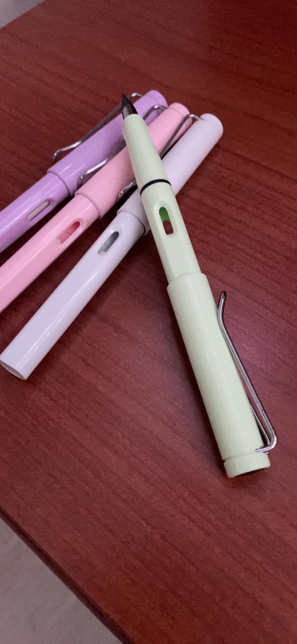 Vicloon Penna Senza IInchiostro Eterna, 10Pcs Matita Eterna Portatile, Matita Se