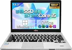 動作良好！13.3型ノートPC★メモリ8GB★持ち歩きに◎7世代Corei5 imgrc0091114767.jpg