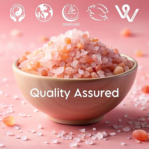 Miniatura 6 de LA Salt's Kashmir Pink Sal del Himalaya, grano de polvo (0.004-0.012in), bolsa a granel de 55 libras