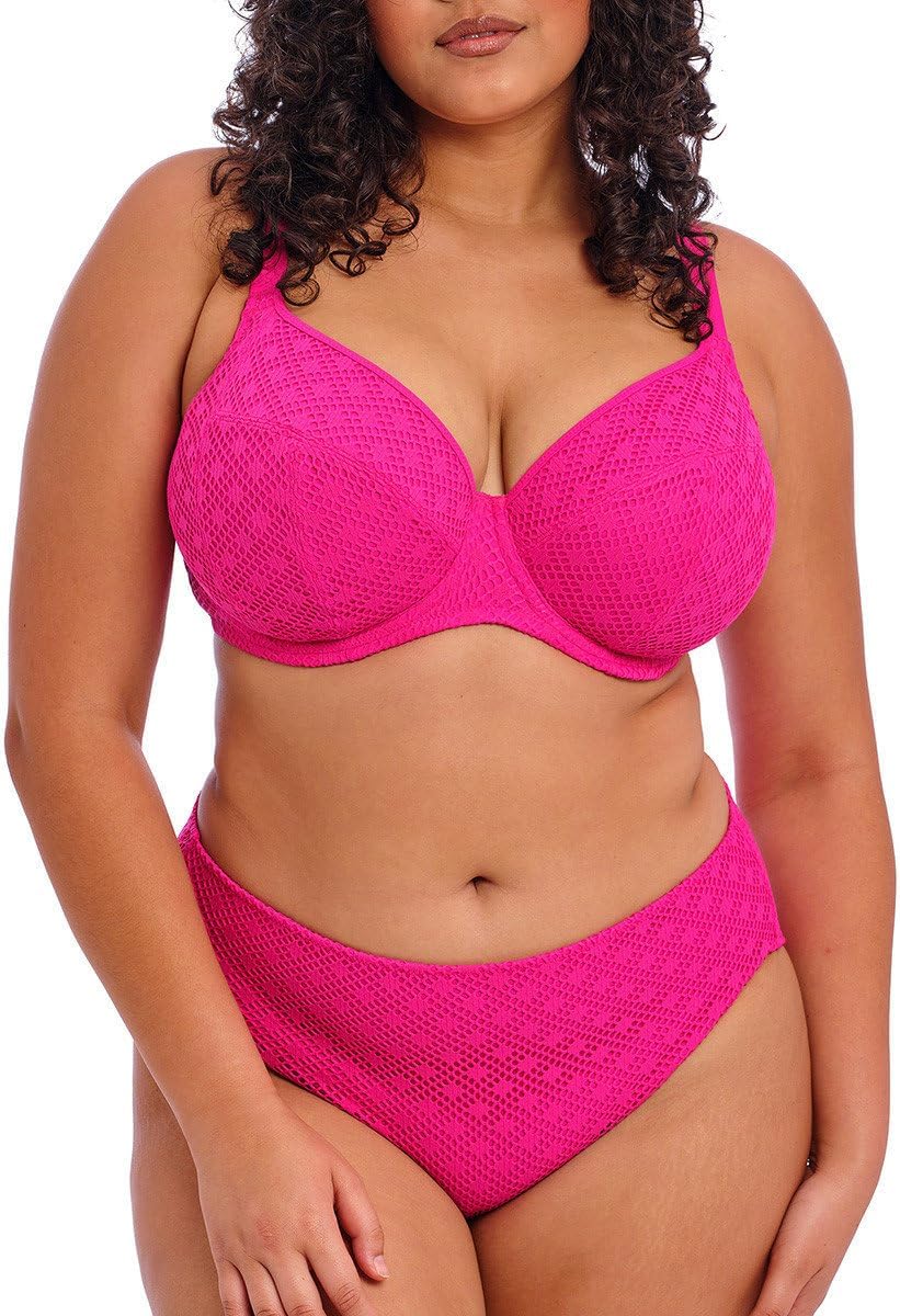 Elomi Women's Bazaruto Mid Rise Bikini Brief Pink - Image 3