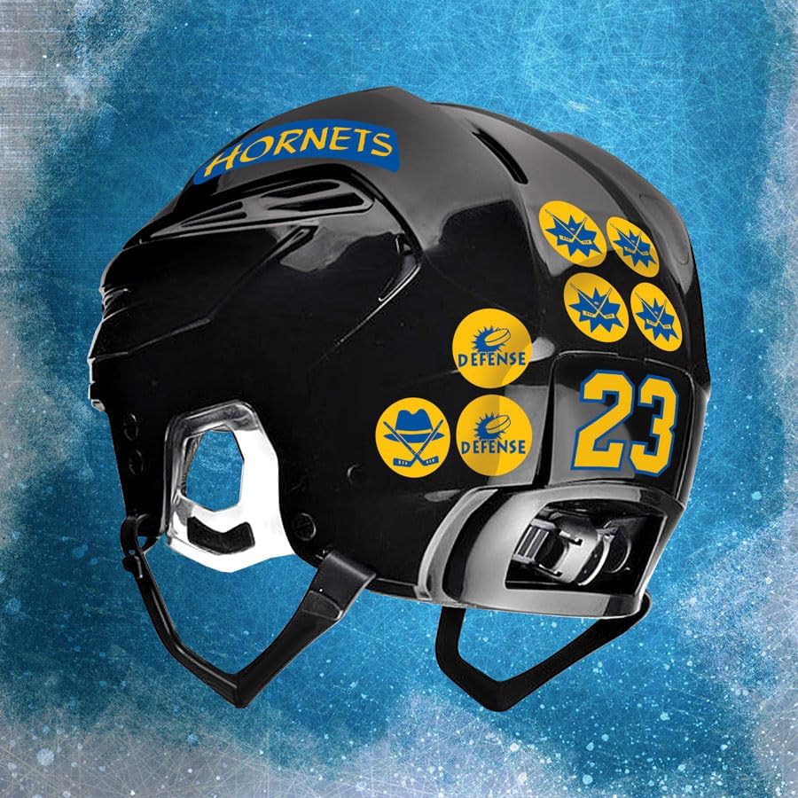 Miniatura 5 de Knight Award - Calcomanías de vinilo grueso de 1-18 pulgadas de diámetro (100 calcomanías) de grado profesional, para fútbol, hockey, béisbol