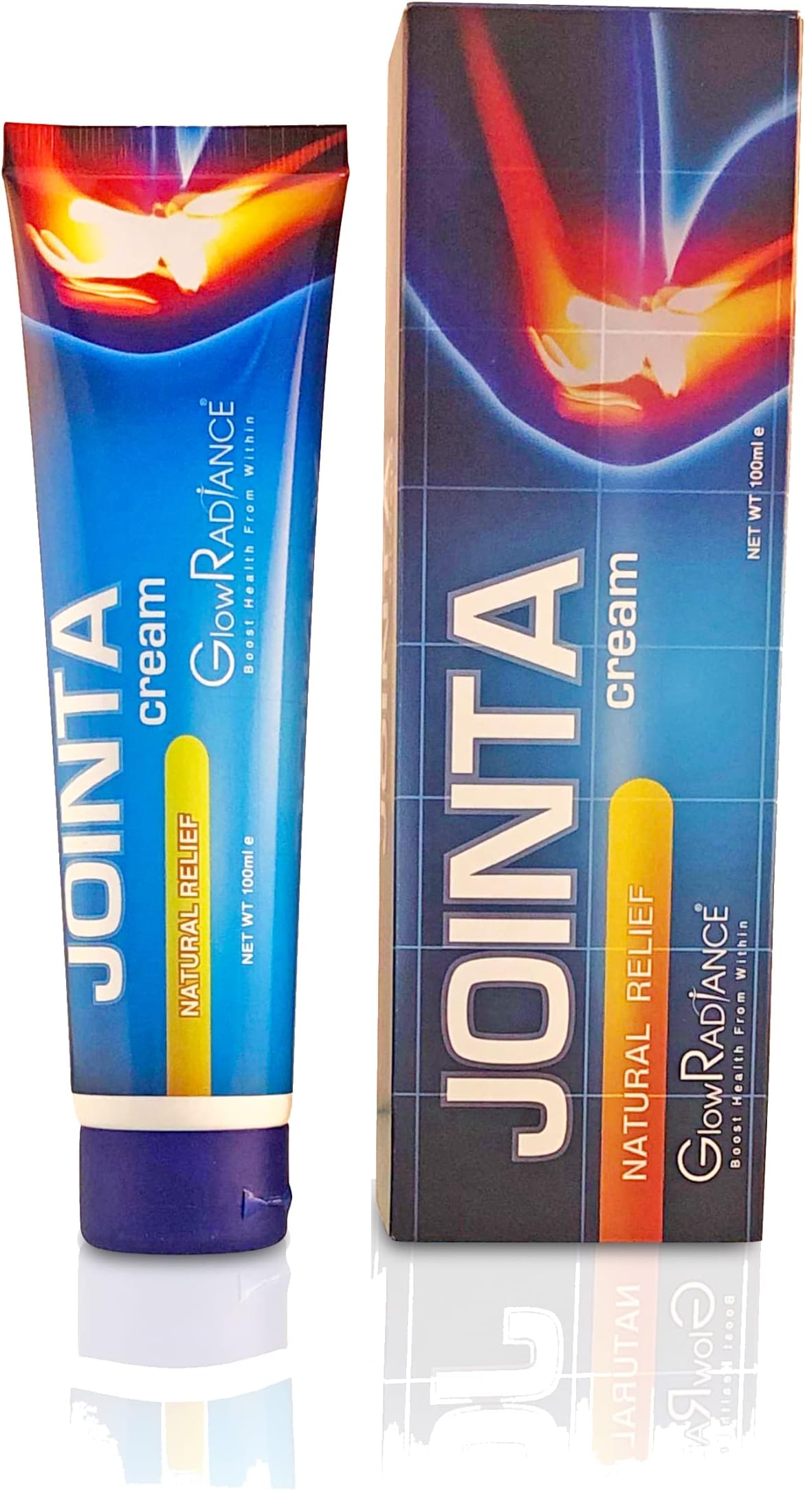 Cream for Joint Pain Relief 100ml - Effective Relief for Joint, Muscle, and Discomfort, Reduces Swelling and Soreness in Hands and Feet, Fast-Acting Healing