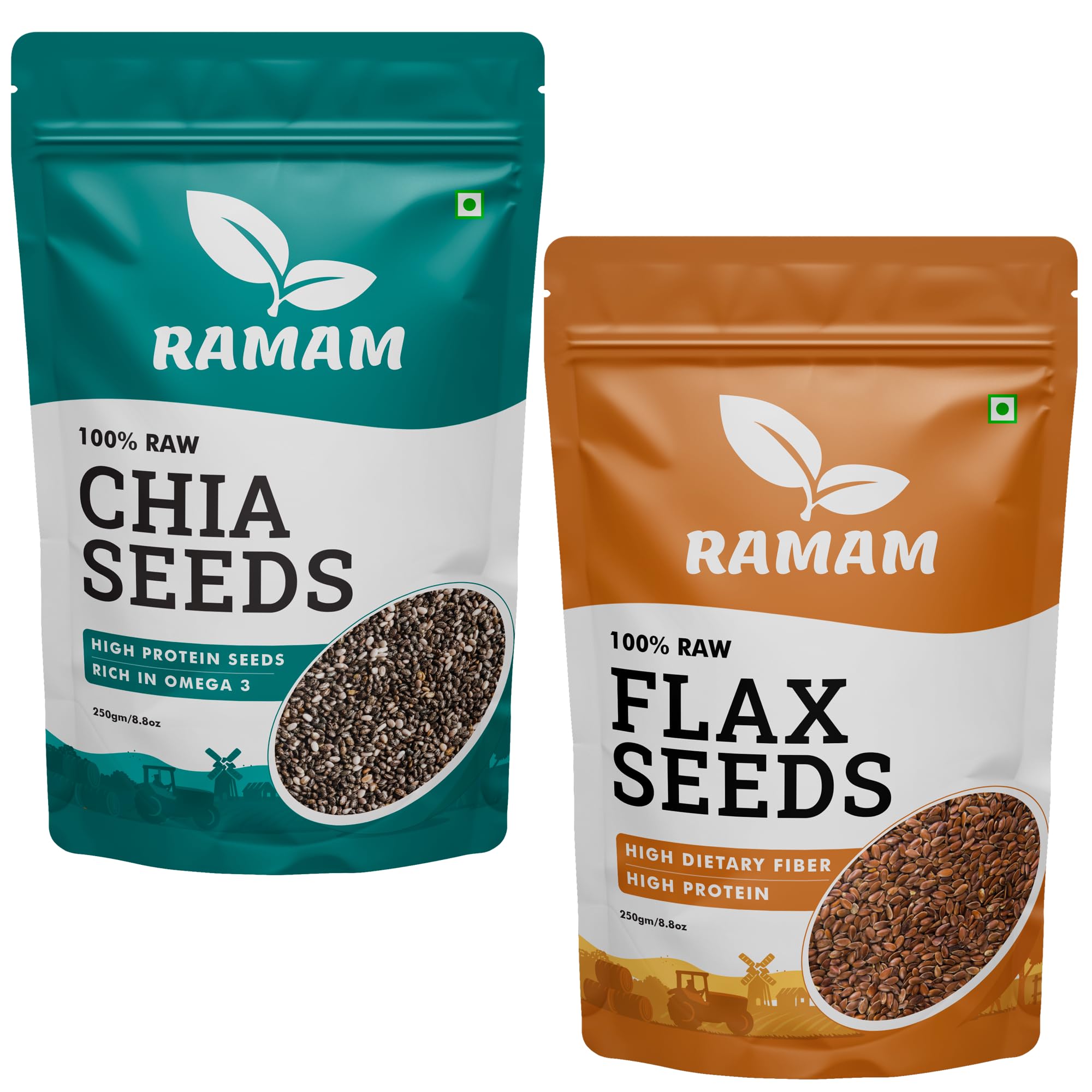 See full amazon price history chart for Ramam Chia & Flax Seeds Combo 250g Each | 100% Natural Raw Seeds For Eating | High Dietary Fiber & Protein | Rich in Magnesium, Omega 3| Gluten Free | Manage Cholesterol level | Ramam Chia & Flax Seeds Combo 250g Each | 100% Natural Raw Seeds For Eating | High Dietary Fiber & Protein | Rich in Magnesium, Omega 3| Gluten Free | Manage Cholesterol level | (B0D9FM6FNN) Amazon Price History, Amazon Price Tracker